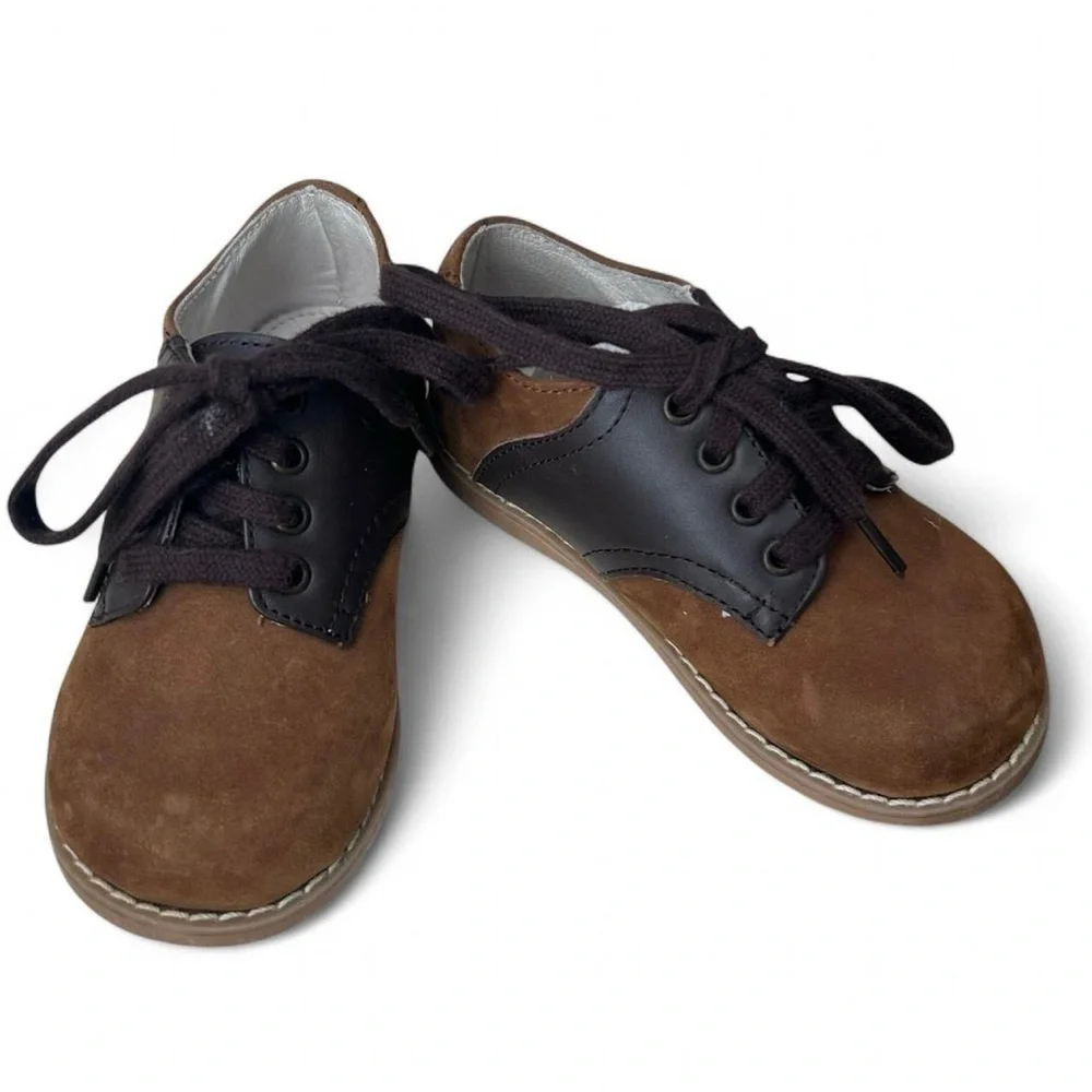 Willits Chris Saddle Shoes – Brown/Acorn, Toddler 5.5